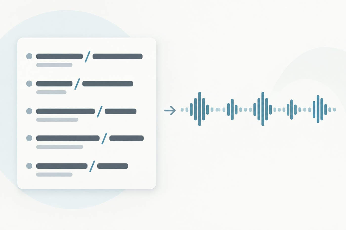 speech pacing exercises script with pause marks between important ideas